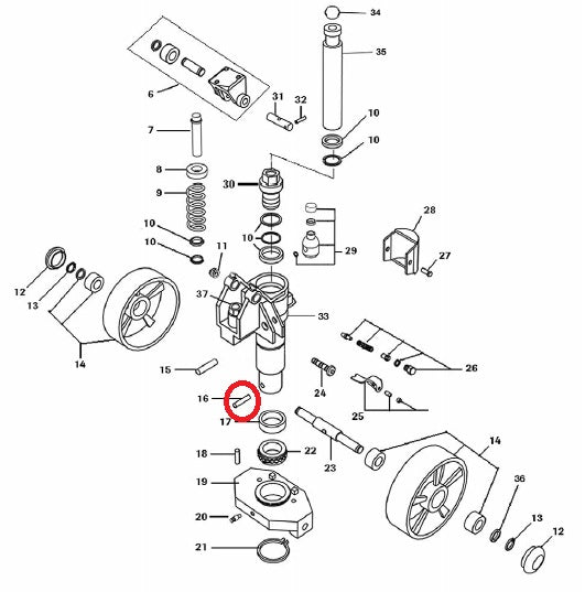 Locking Pin Total Lifter 128TA4468