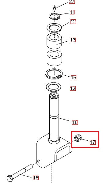 Nut M10 BT Toyota 20130