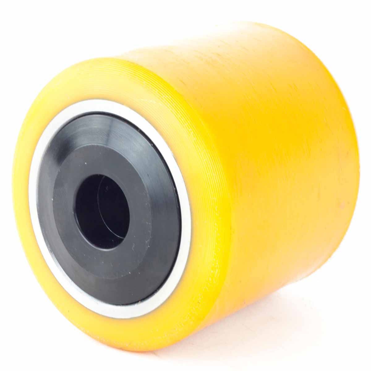 Polyurethane 85mm x 90mm x 20mm Tandem Load Roller Wheel